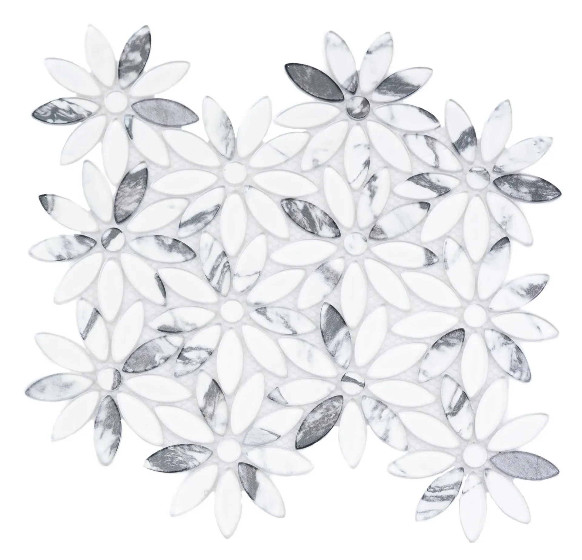 Blossom Petal Glass Mosaic