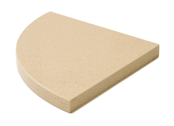 Beige Corner Shower Shelf - 9"