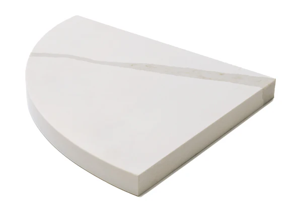 Calacatta Corner Shower Shelf - 9"