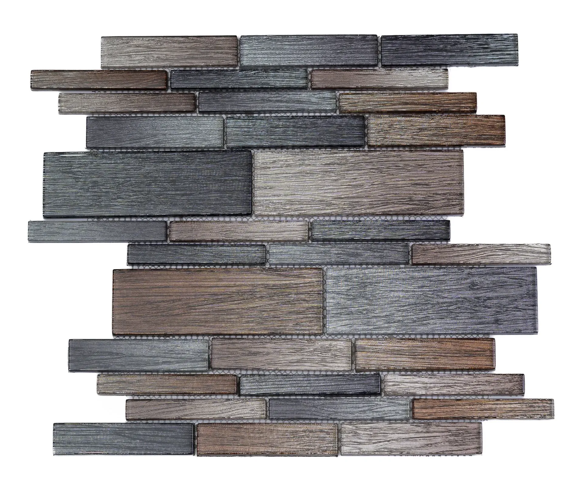 Shadow Timber Interlocking Mosaic