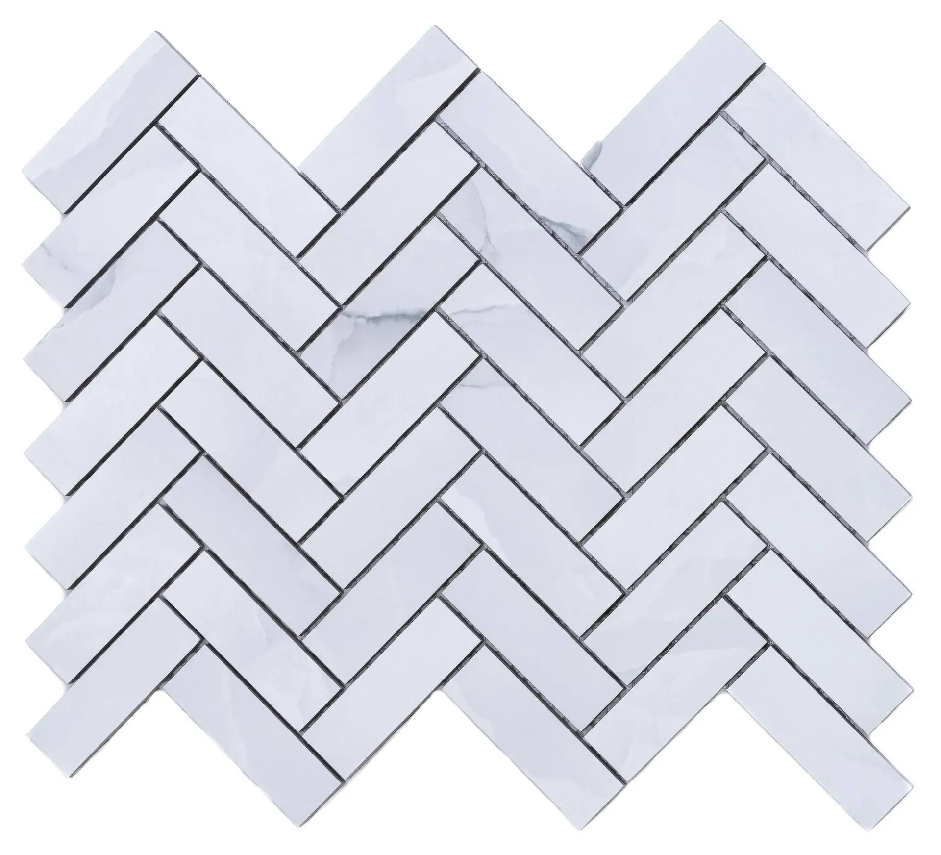 Mosaic Alice Grey Herringbone