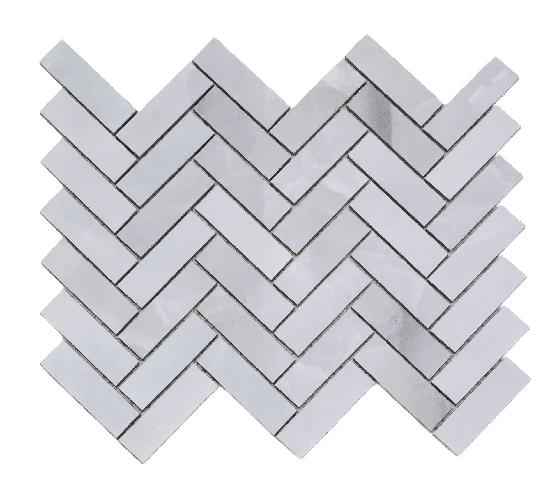 Mosaic Lumix Silver Herringbone