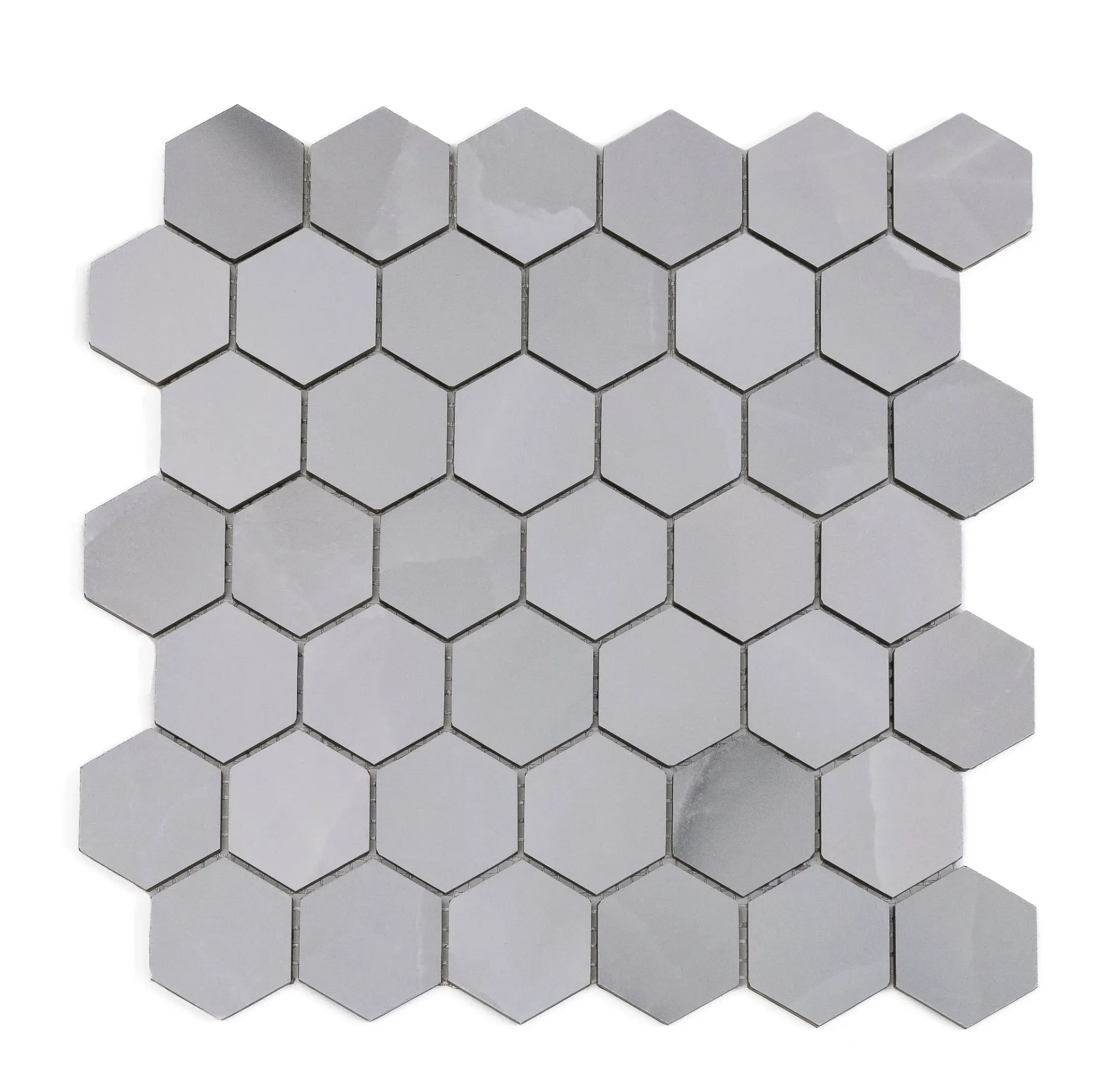 Mosaic Lumix Silver Hexagon