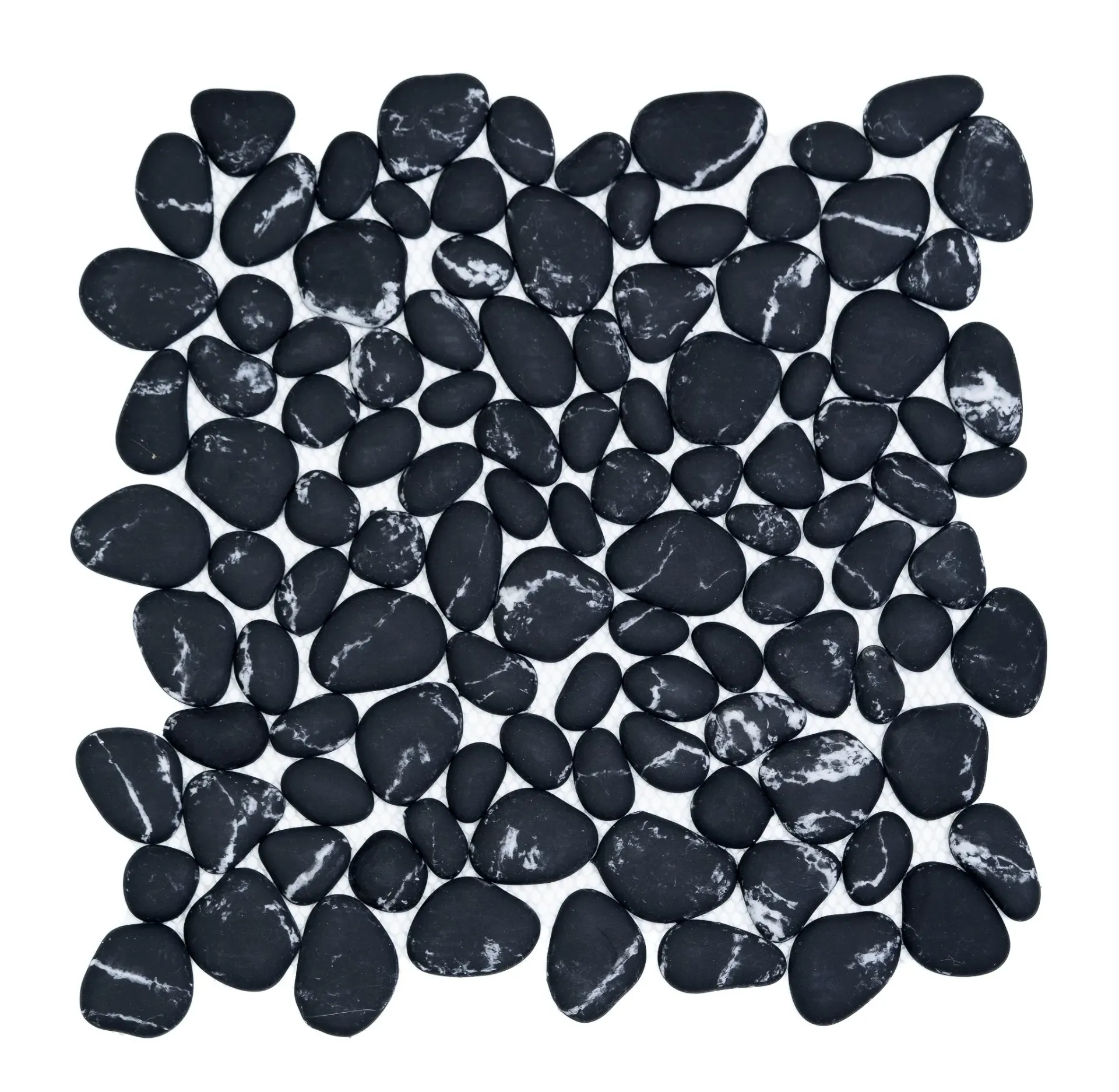Midnight River Pebble Mosaic